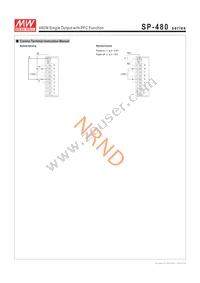 SP-480-5 Datasheet Page 3