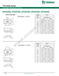 SP0502BAJT Datasheet Page 4