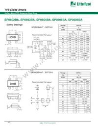 SP0502BAJT Datasheet Page 6