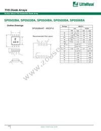 SP0502BAJT Datasheet Page 8