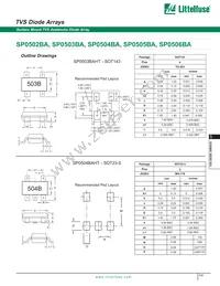 SP0506BAATG Datasheet Page 6