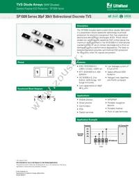 SP1009-01WTG Datasheet Cover