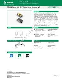 SP1014-01WTG Datasheet Cover