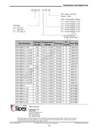 SP1086V1-L-3-3/TR Datasheet Page 12
