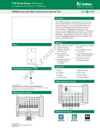 SP3030-01ETG Datasheet Cover