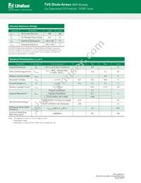 SP5001-04TTG Datasheet Page 2