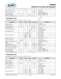 SP6260DEK-L/TR Datasheet Page 4