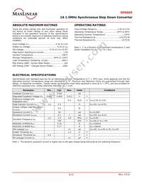SP6669BEK-L/TRR3 Datasheet Page 2