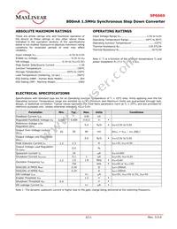 SP6669DEK-L/TRR3 Datasheet Page 2