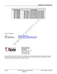 SP7122BEK-L/TR Datasheet Page 4
