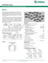 SP721AP Datasheet Cover