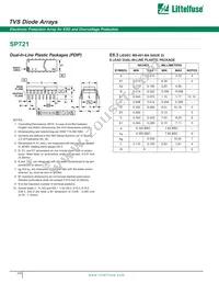 SP721AP Datasheet Page 5