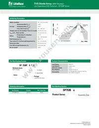 SP7538PUTG Datasheet Page 3