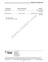 SP7661ER-L/TR Datasheet Page 20