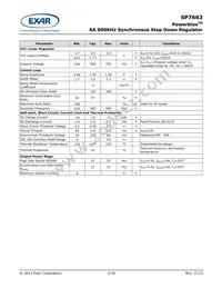 SP7663ER-L/TR Datasheet Page 3