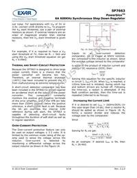 SP7663ER-L/TR Datasheet Page 9