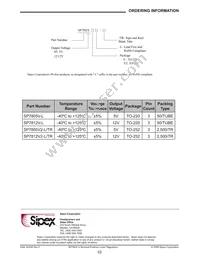 SP7805V2-L/TR Datasheet Page 10