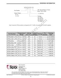 SP78L05N-L/TR Datasheet Page 11