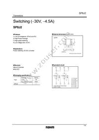 SP8J2TB Datasheet Cover