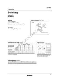 SP8M9FU6TB Datasheet Cover