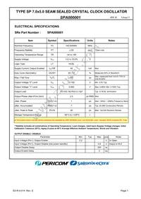 SPA000001 Datasheet Page 3