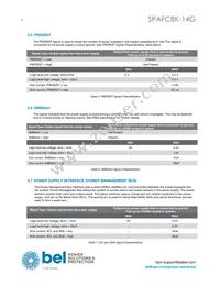 SPAFCBK-14G Datasheet Page 6