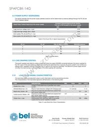 SPAFCBK-14G Datasheet Page 7