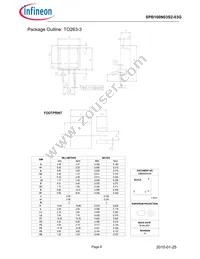 SPB100N03S2-03 G Datasheet Page 8