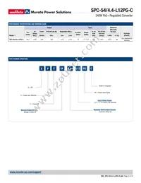 SPC-54/4.4-L12PG-C Datasheet Page 2