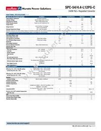 SPC-54/4.4-L12PG-C Datasheet Page 3