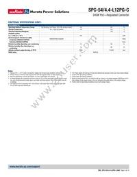 SPC-54/4.4-L12PG-C Datasheet Page 5