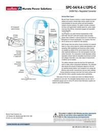 SPC-54/4.4-L12PG-C Datasheet Page 14