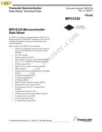 SPC5125YVN400R Datasheet Cover