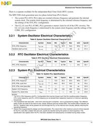 SPC5200CBV400 Datasheet Page 13