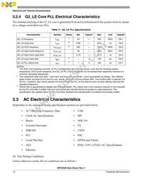 SPC5200CBV400 Datasheet Page 14