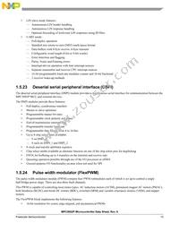 SPC5601PEF0MLL6 Datasheet Page 15