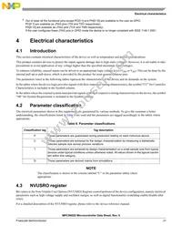 SPC5602DF1MLL3 Datasheet Page 21