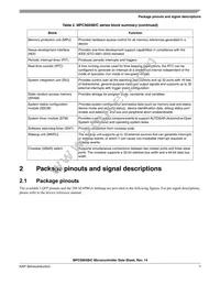 SPC5603BF2MLL4 Datasheet Page 7