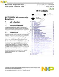 SPC5606BK0MLQ6 Datasheet Cover