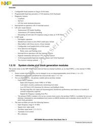 SPC5606SF2CLU6 Datasheet Page 18