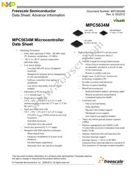 SPC5632MF2MLQ60 Datasheet Page 5