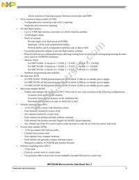 SPC5632MF2MLQ60 Datasheet Page 9