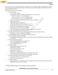 SPC5632MF2MLQ60 Datasheet Page 23