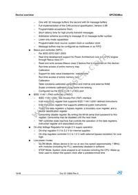 SPC563M60L7CPAR Datasheet Page 18