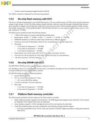 SPC5643LFF0MLQ8 Datasheet Page 9