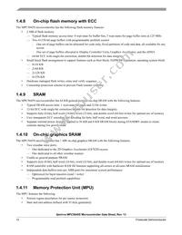 SPC5645SF1VVU Datasheet Page 12