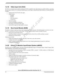 SPC5645SF1VVU Datasheet Page 16