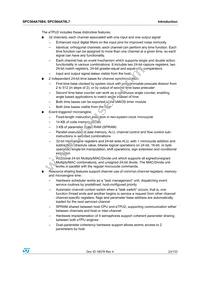 SPC564A70B4CFAY Datasheet Page 23