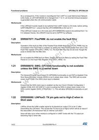 SPC564L70L5BBOSY Datasheet Page 14