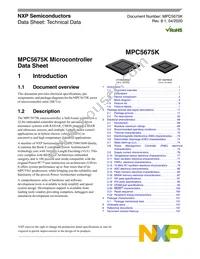 SPC5675KF0MMM2 Datasheet Cover